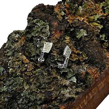 Gümüş Bıçak Satır İsimli Küpe - 2