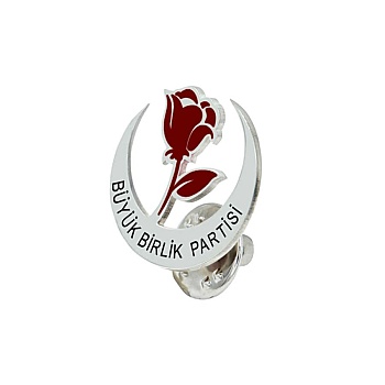 Gümüş Büyük Birlik Partisi Rozet